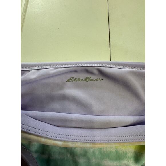 New Eddie Bauer Kids girls sz L 14/16 Swimsuit Bikini Bottoms colorful stripe - Picture 2 of 4